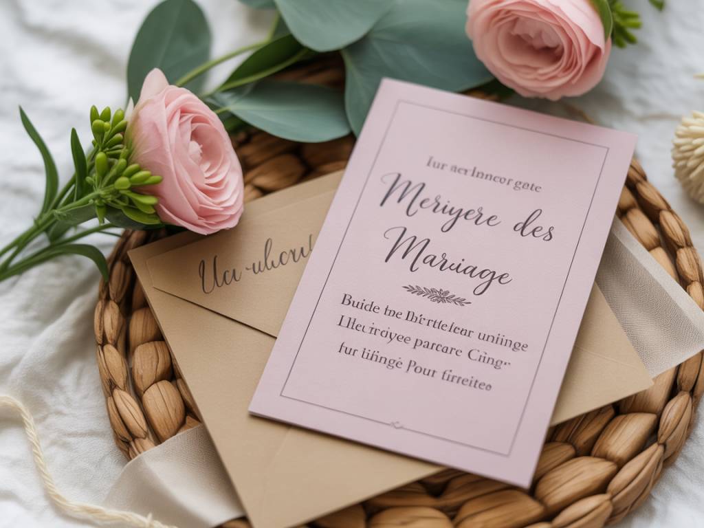 Quand envoyer les faire-part de mariage : guide pratique pour un timing parfait