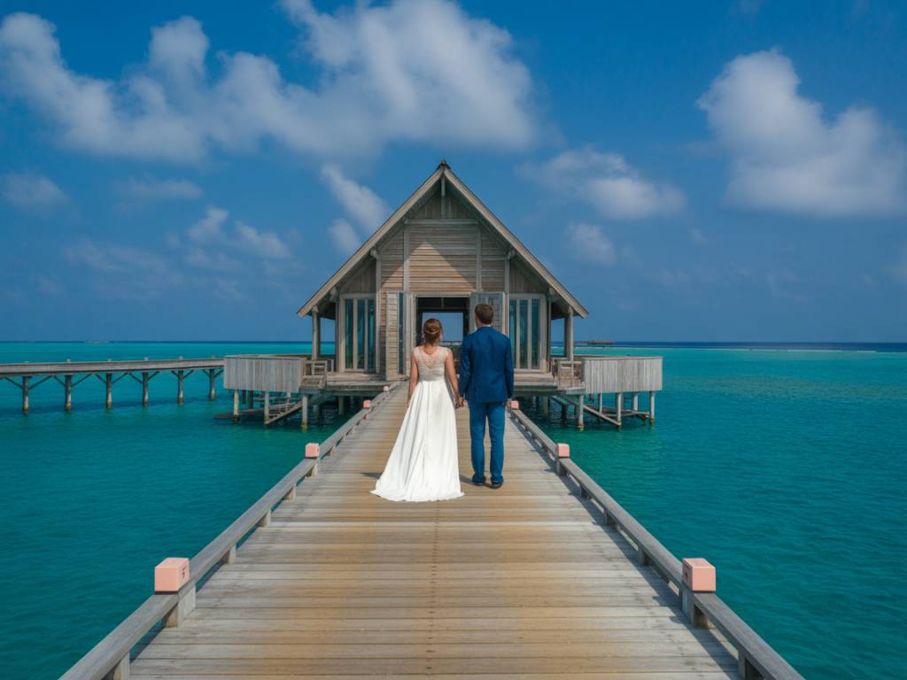 Voyage de noces combiné La Réunion – Maldives : itinéraires, budget et conseils pour une lune de miel entre cirques verdoyants et atolls paradisiaques