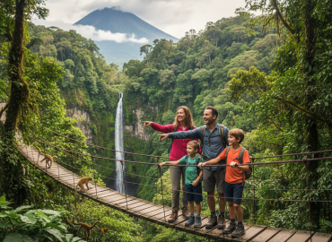 Costa Rica voyage en famille : nos idées pour allier nature et aventure