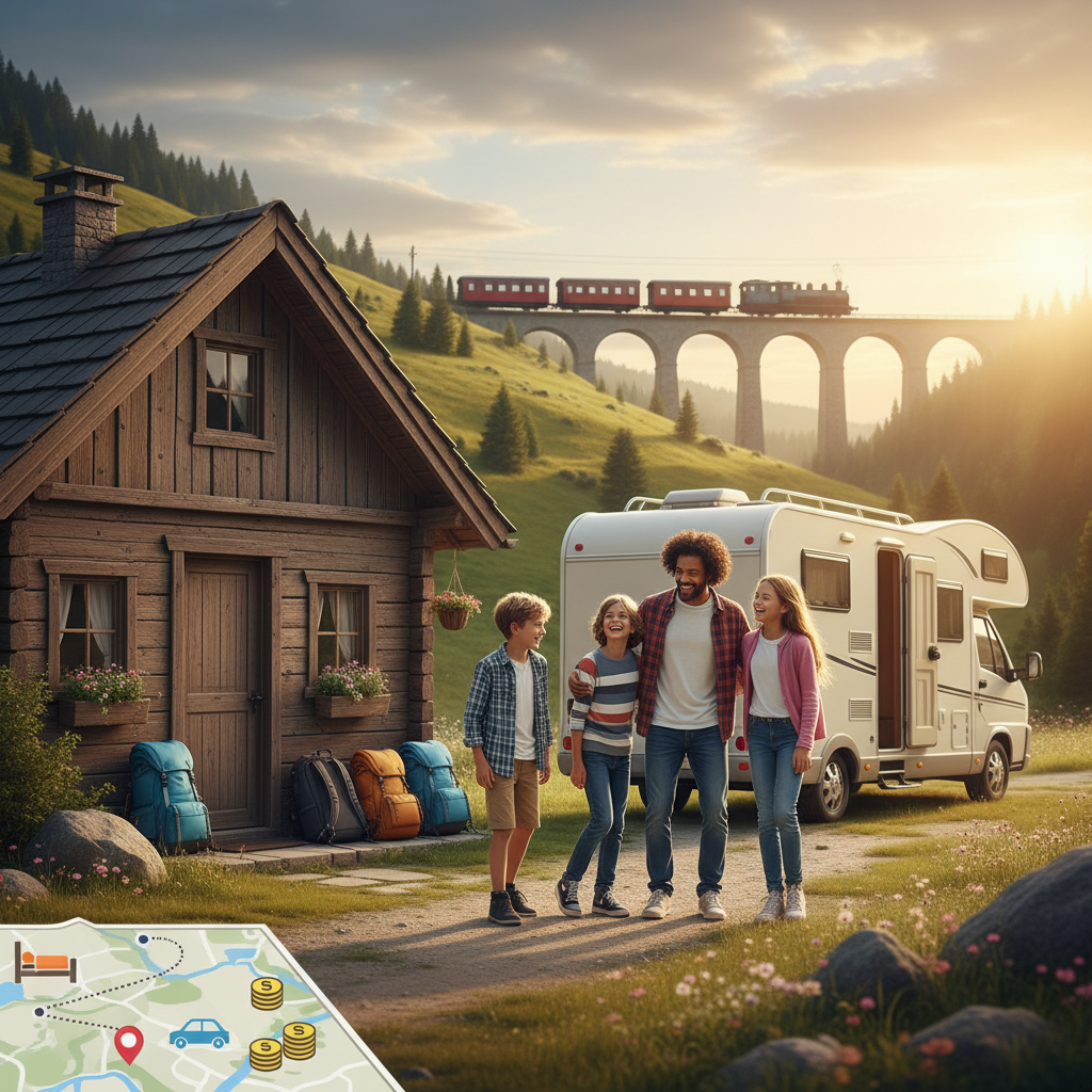 Voyage famille : budget, hébergement et transport, tout bien préparer